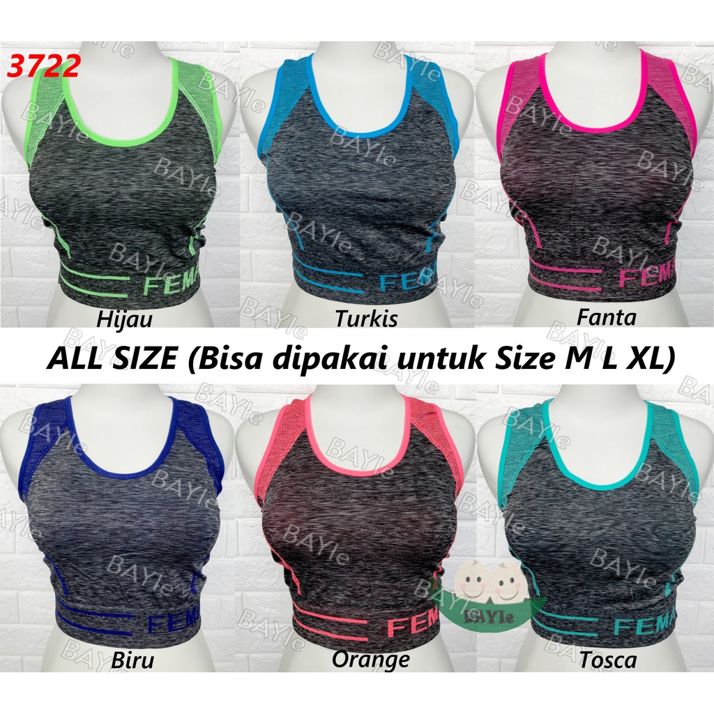 tengtop tanktop miniset tang top kaos dalam miniset tangtop tali gym sport  wanita anak perempuan