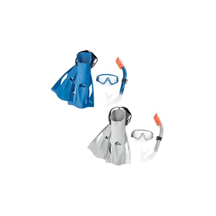 Jual Bestway Snorkling Meridian Snorkel Set Meridian Mask Kacamata Fins ...