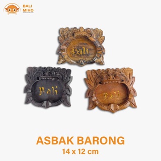 Jual Asbak Barong Bali - Asbak Ukir Bali - Asbak Kayu - Asbak Kayu