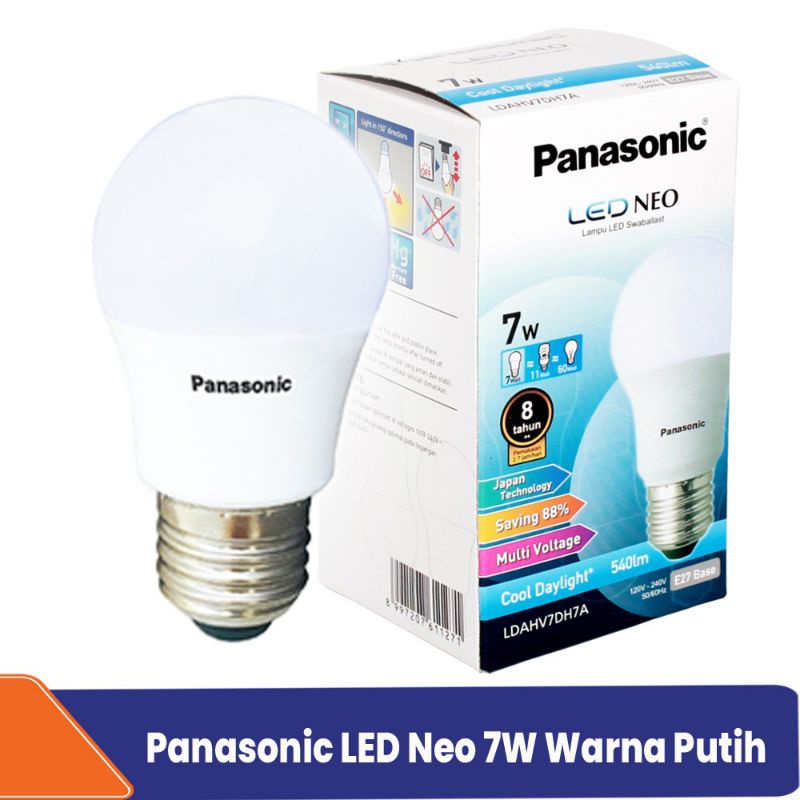 Jual Lampu Led Neo Watt Panasonic Putih Original Termurah Shopee Indonesia