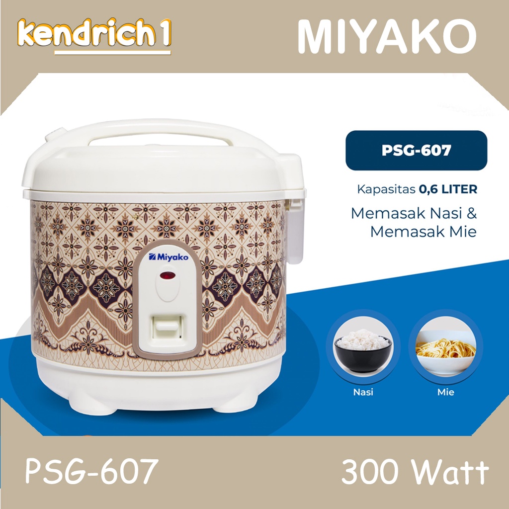 Jual MIYAKO MAGIC COM // RICE COOKER // MULTI COOKER PSG607 , NO WARM