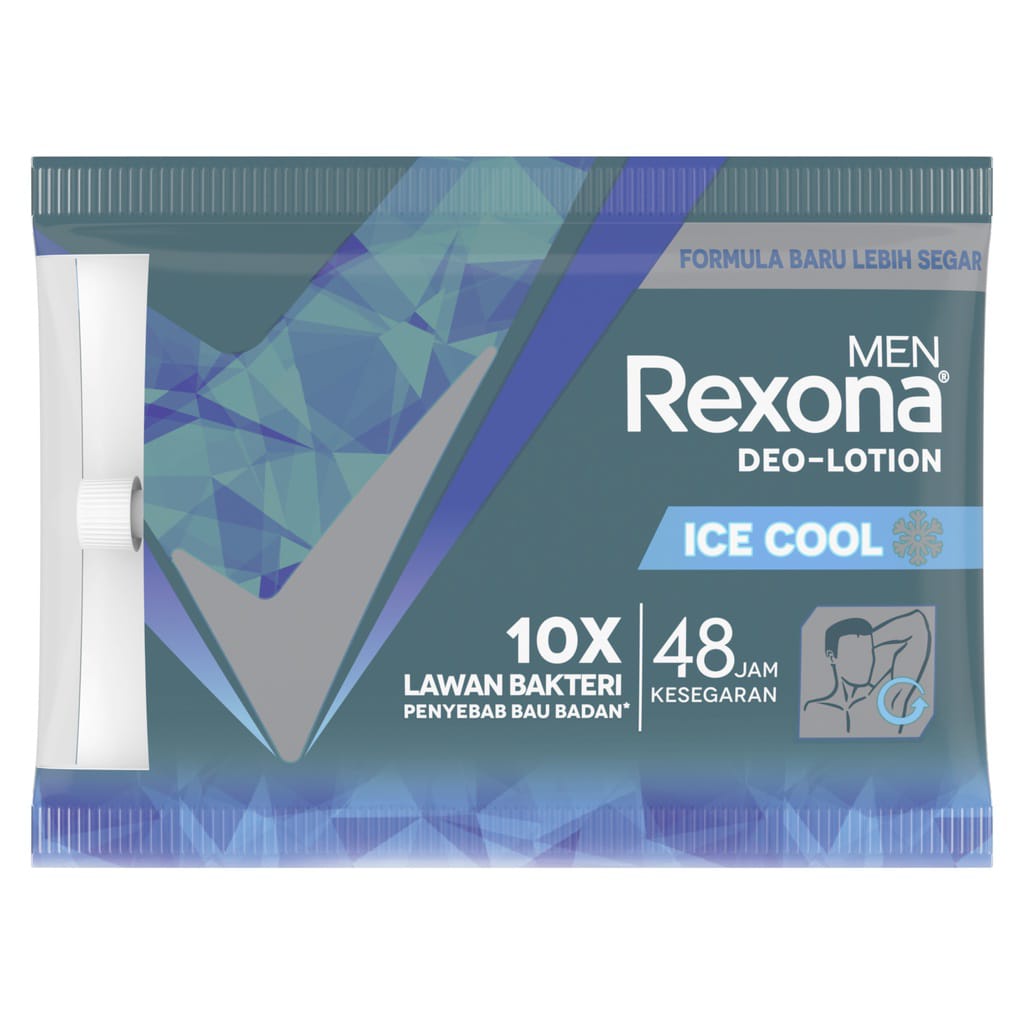 Jual REXONA Deo Lotion Deodorant Sachet - Men Ice Cool | Free Spirit ...