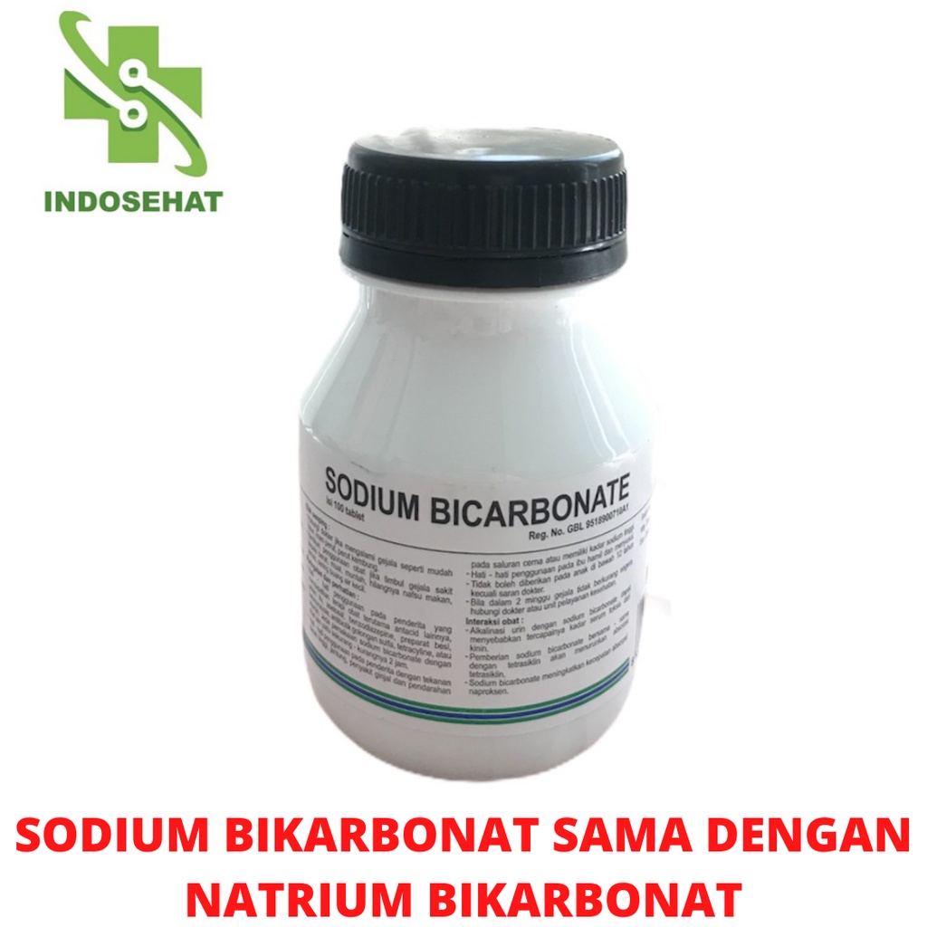 Jual Natrium Bikarbonat | Sodium Bicarbonate isi 100 Tablet | Shopee ...