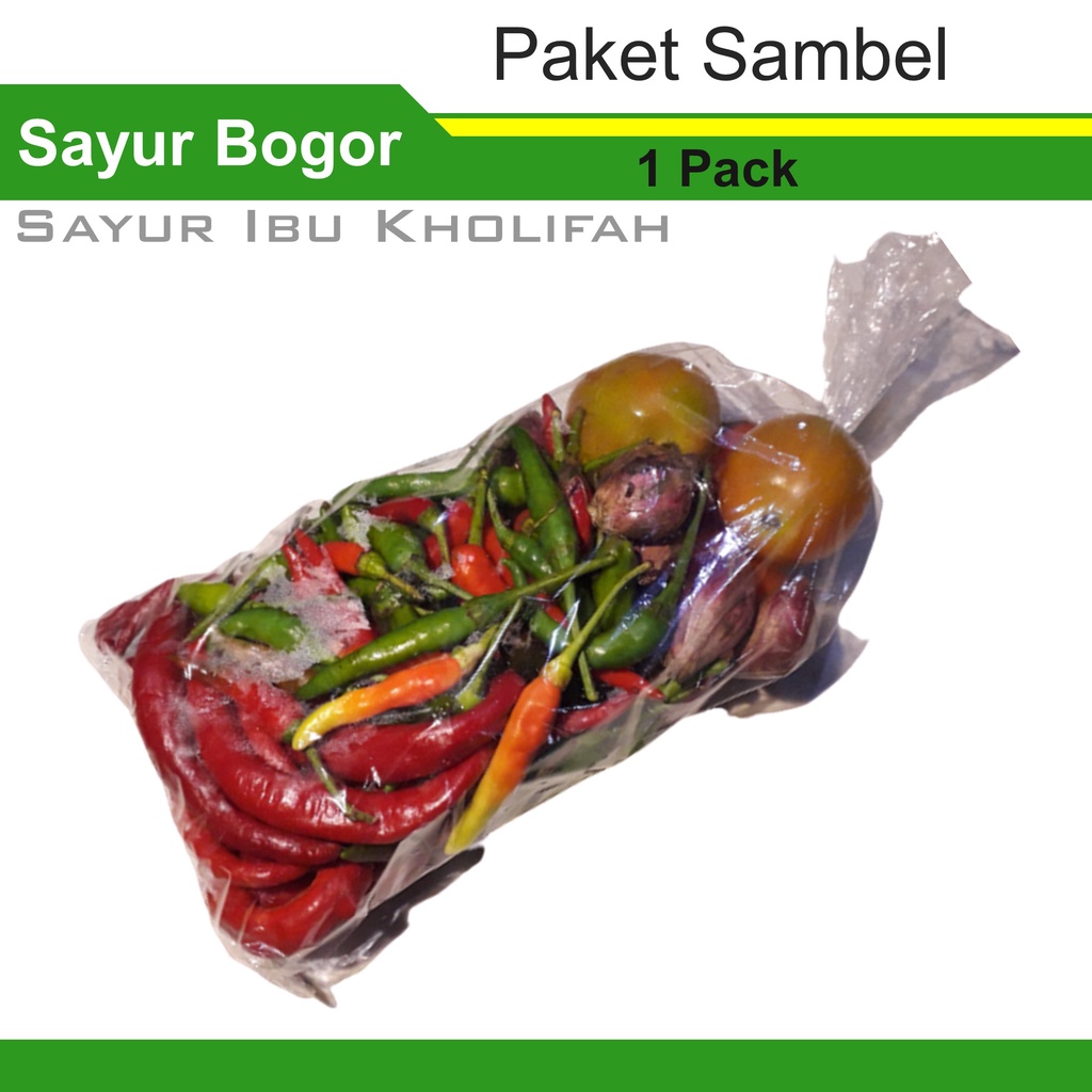 Jual Paket Sambal Sambelan Bumbu Dapur Warung Sayur Sayuran Online