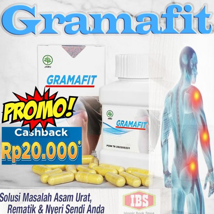 Jual Gramafit Herbal Obat Nyeri Sendi Asam Urat Rematik 100 Asli