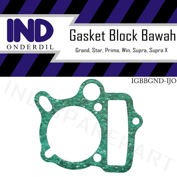 Jual Dijual Gasket Paking Packing Block Blok Bawah Seher Cylinder Grand Star Prima Murah