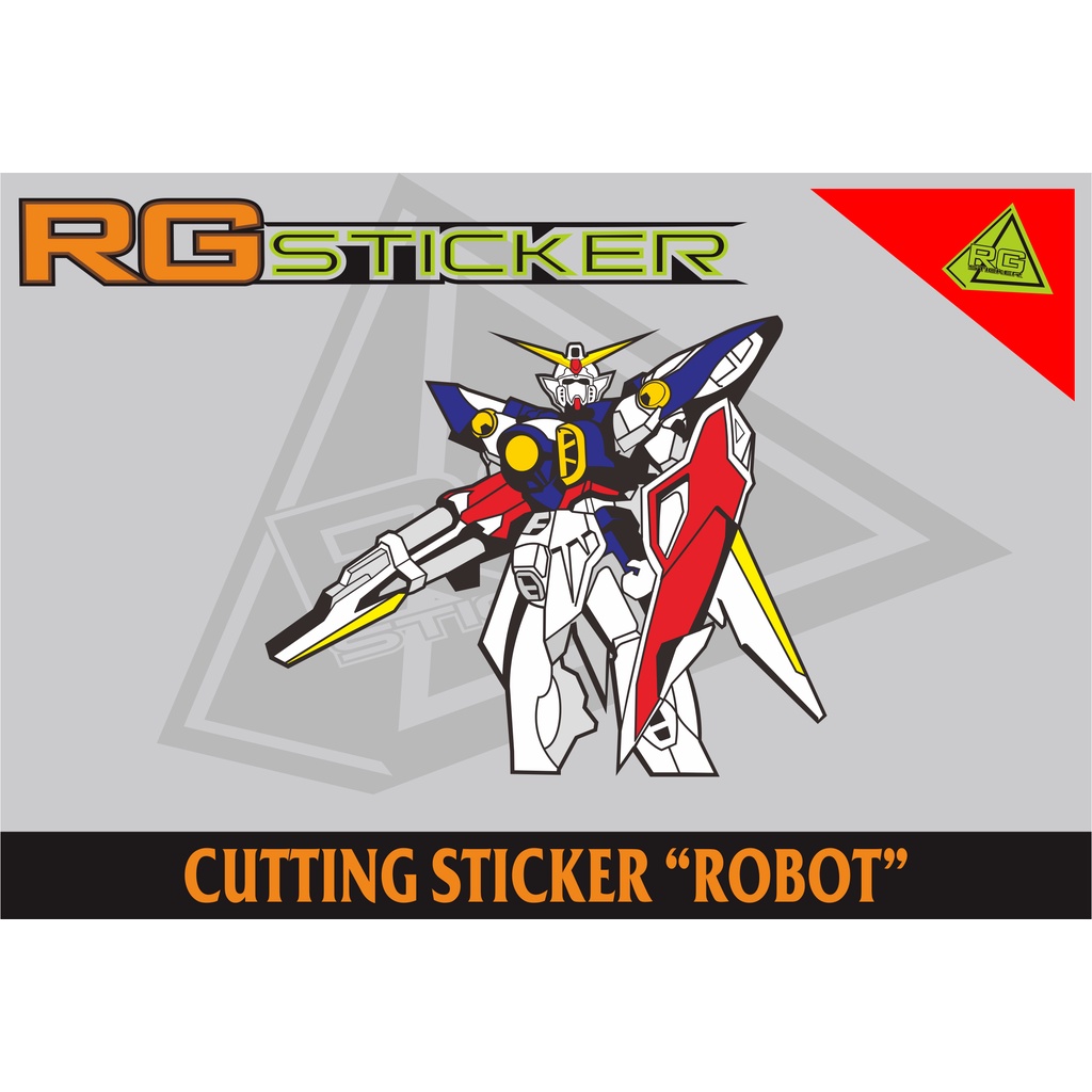 Jual cutting stiker robot ukuran 20 cm | Shopee Indonesia