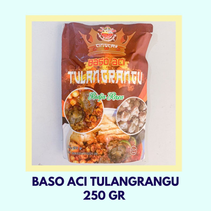 Jual Baso Aci Tulang Rangu 200gr Shopee Indonesia