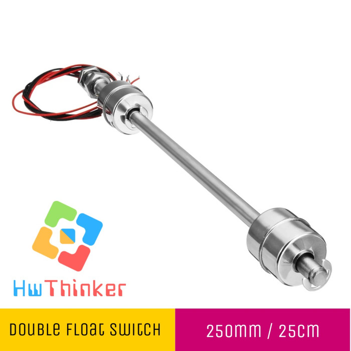 Jual Double Float Switch Dual Stainless SUS Liquid Water Sensor ...