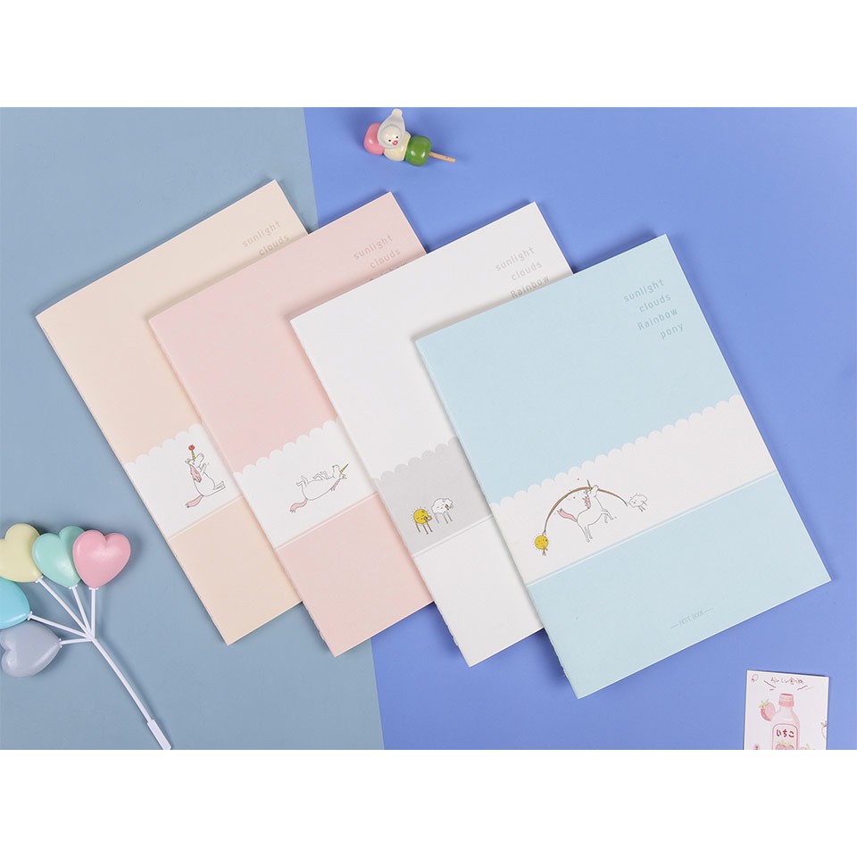 Jual Rainbow Pony Adventure Ruled Notebook B5 [Creativ] | Shopee Indonesia