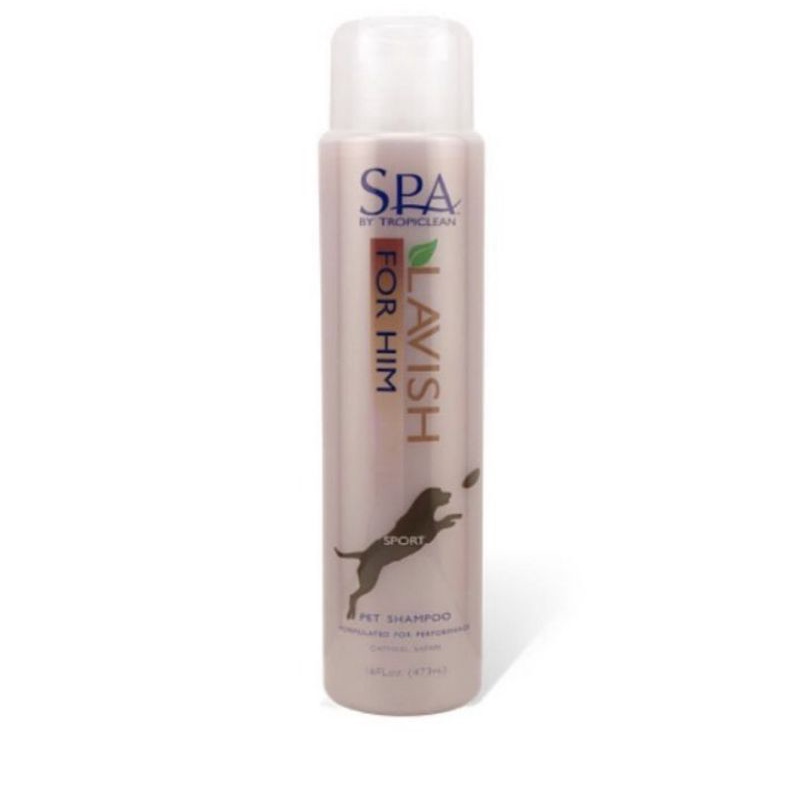 Jual SPA by Tropiclean Lavish For Him Pet Shampoo 473ml Shopee Indonesia