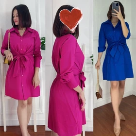 Drees Manggo Dress Poplin Premium Pakaian Baju Ikat Depan Busui Ftiendly