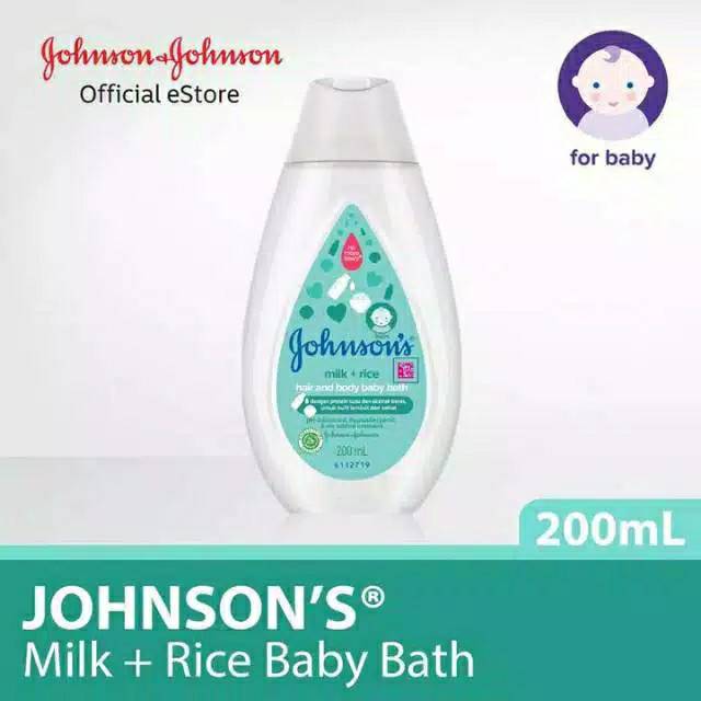 Jual johnsons milk rice bath 200ml Shopee Indonesia