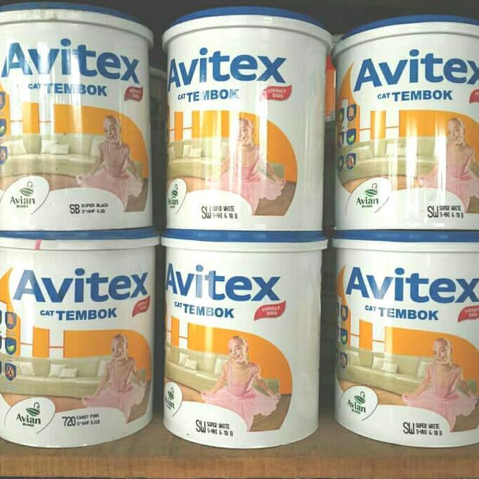 Jual Cat Avitex Avian Kg Cat Tembok Plafon Gysum Avian Brands Diskon Shopee Indonesia