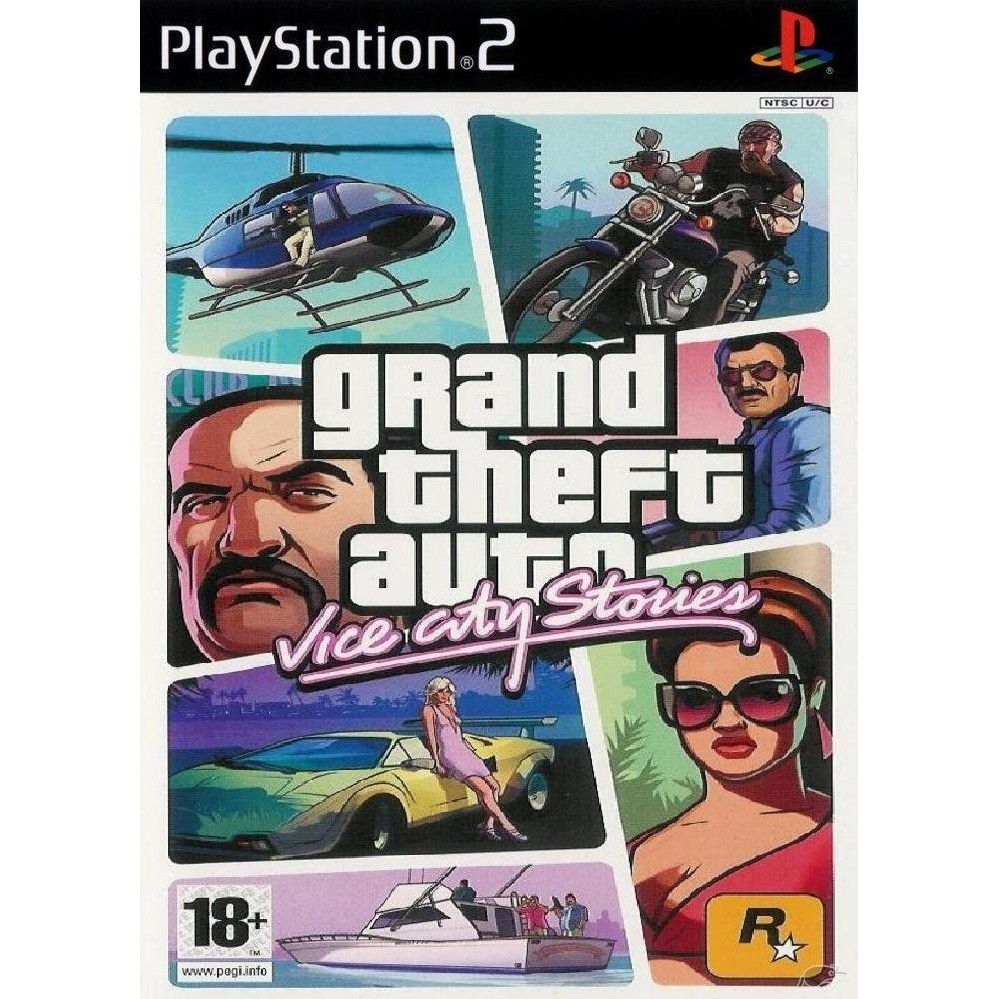 Grand Theft Auto: Vice City Histórias (PS2) Chip DVD - AliExpress