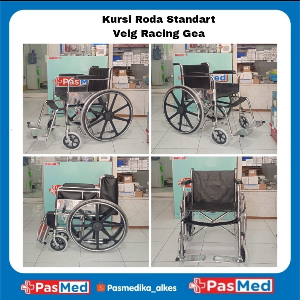 Jual Kursi Roda GEA FS809B Velg Racing Crome | Shopee Indonesia