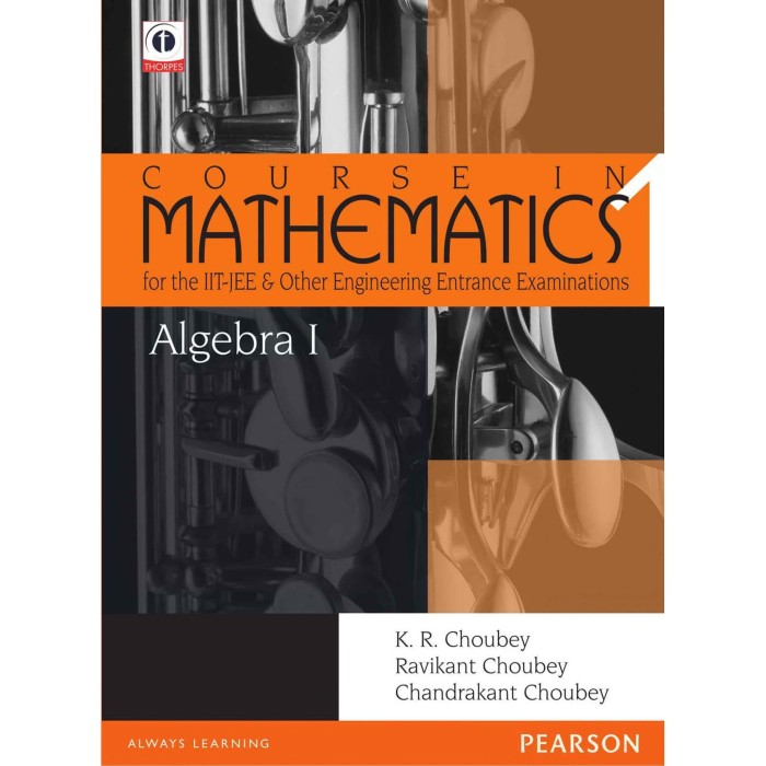 Jual Algebra 1 Course In Mathematics For The IIT-JEE And Other ...