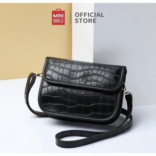 Miniso Stone-patterned Crossbody Bag (Maroon) — MSR Online