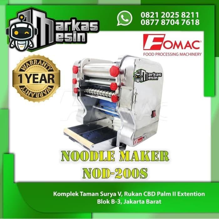 Jual Mesin Cetak Mie Pencetak Mie Noodle Maker Nod S Stainless Fomac