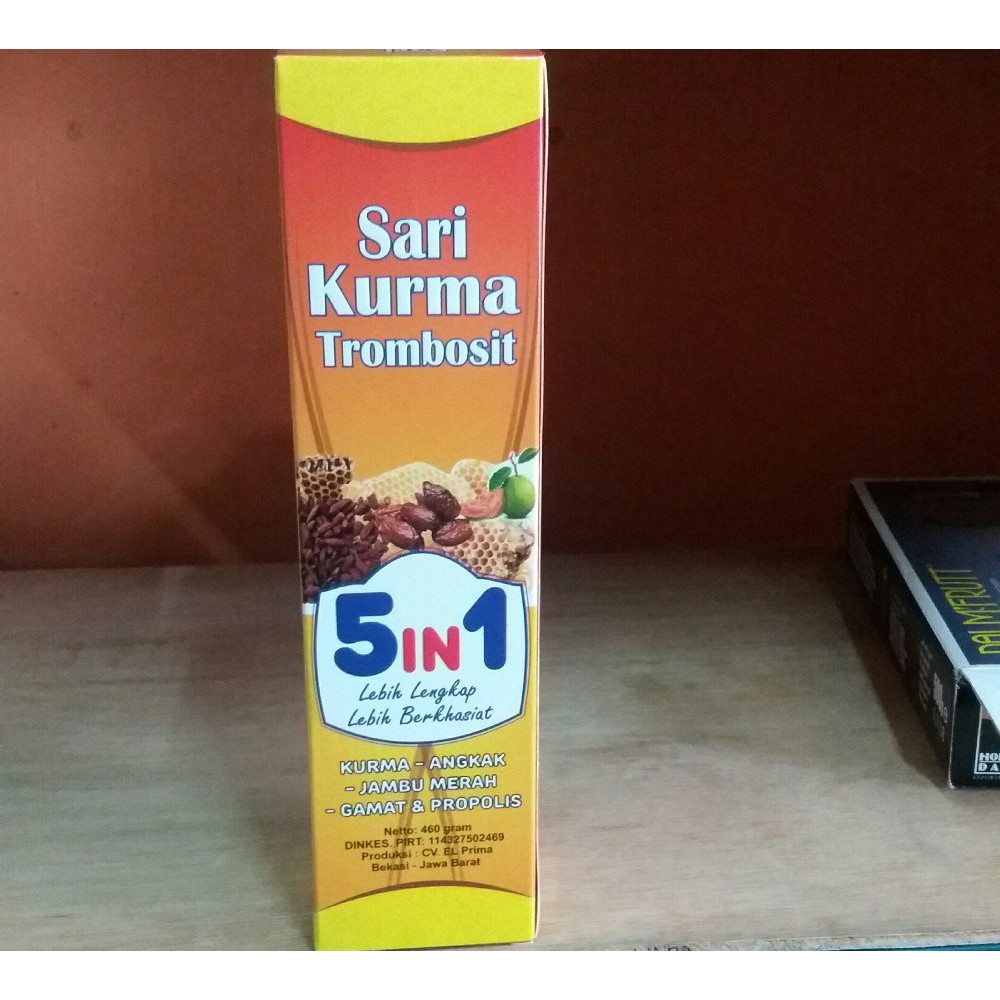 Jual Obat Demam Berdarah Sari Kurma Trombosit Prima Herbal 5 In 1 Shopee Indonesia 