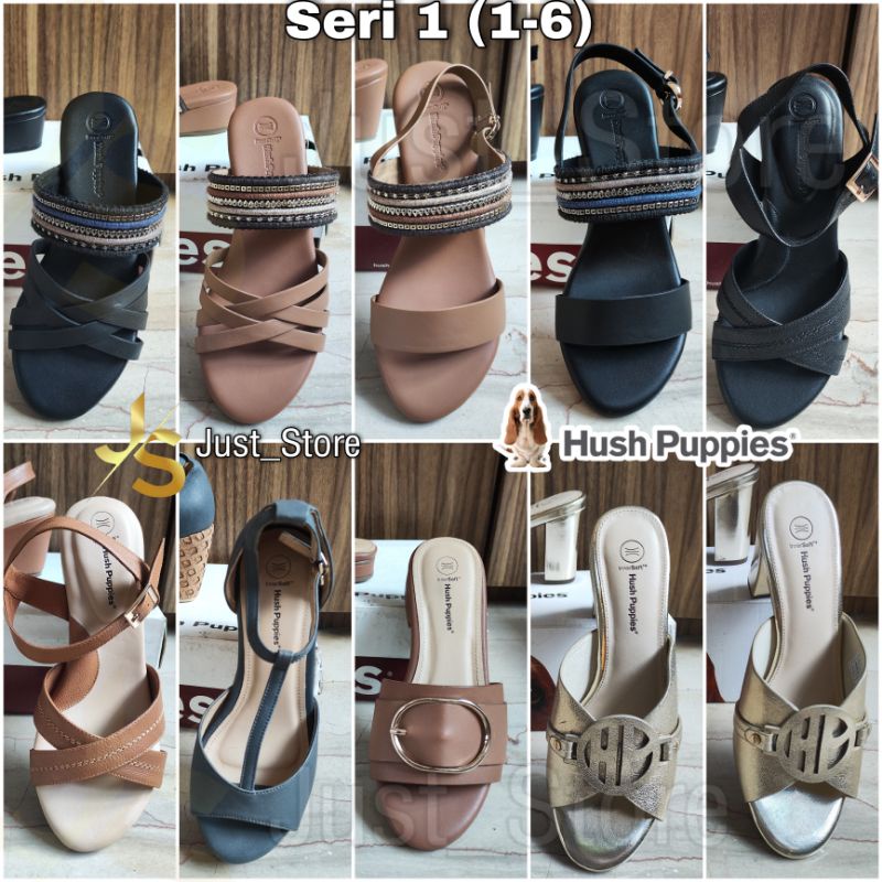 Sandal hush 2025 puppies wanita original