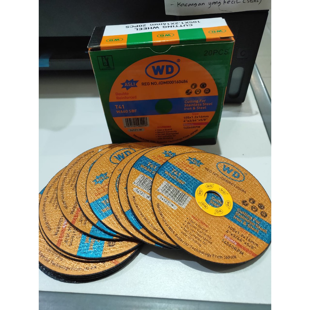 Jual WD Resibon Potong Gerinda Ukuran 4