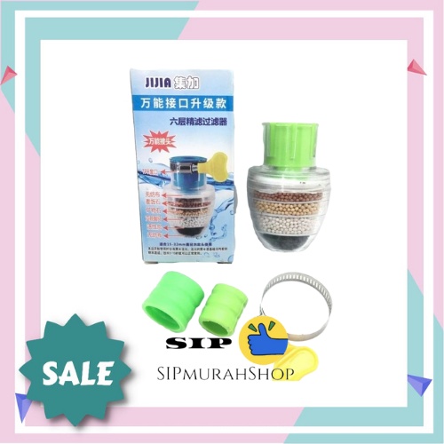 Jual Filter Kran Air Saringan Water Purifier Sambungan Pipa Water ...