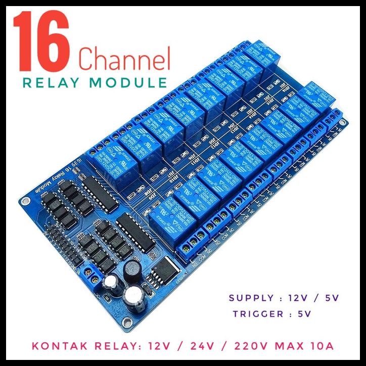 Jual Relay Module Channel V V For Arduino Compatible Shopee