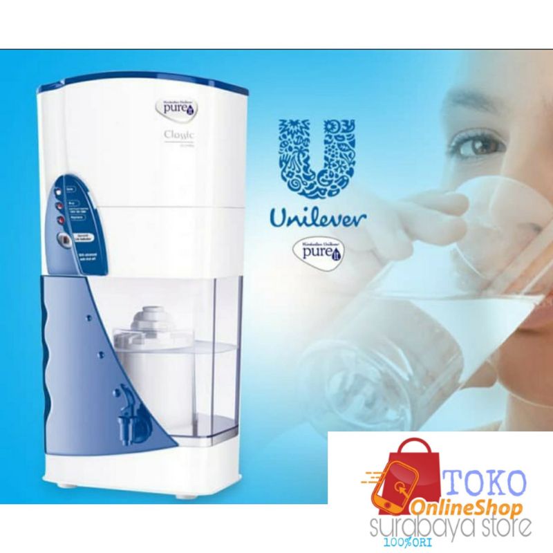 Jual PURE IT UNILEVER 9 liter alat penyaring dan pemurnian air minum
