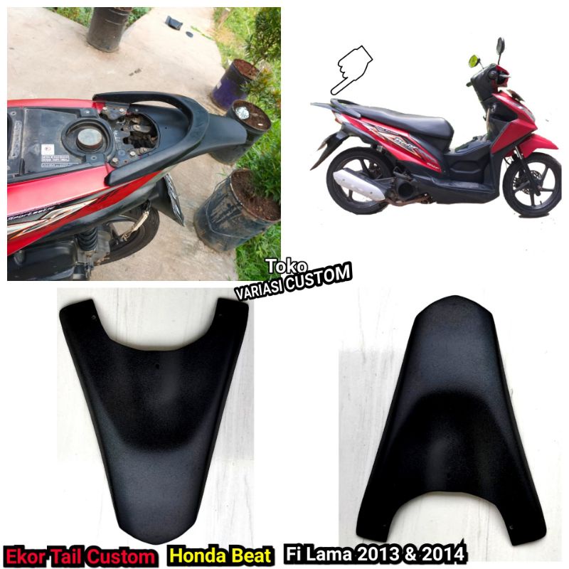 Jual Aksesoris honda beat fi 2013 /14 Ekor tail modifikasi custom