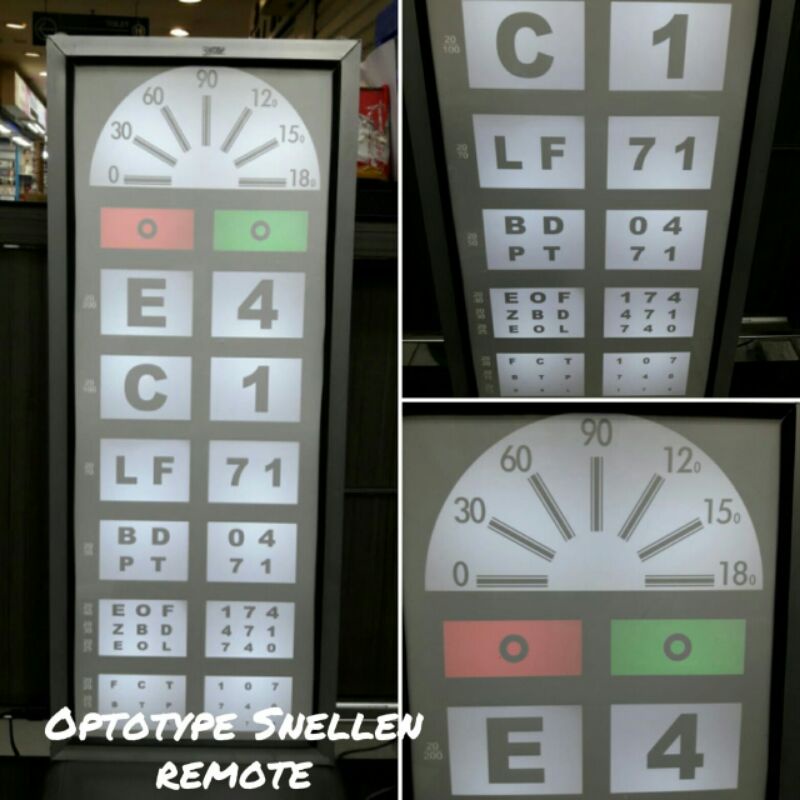 Jual Snellen chart elektrik | Shopee Indonesia