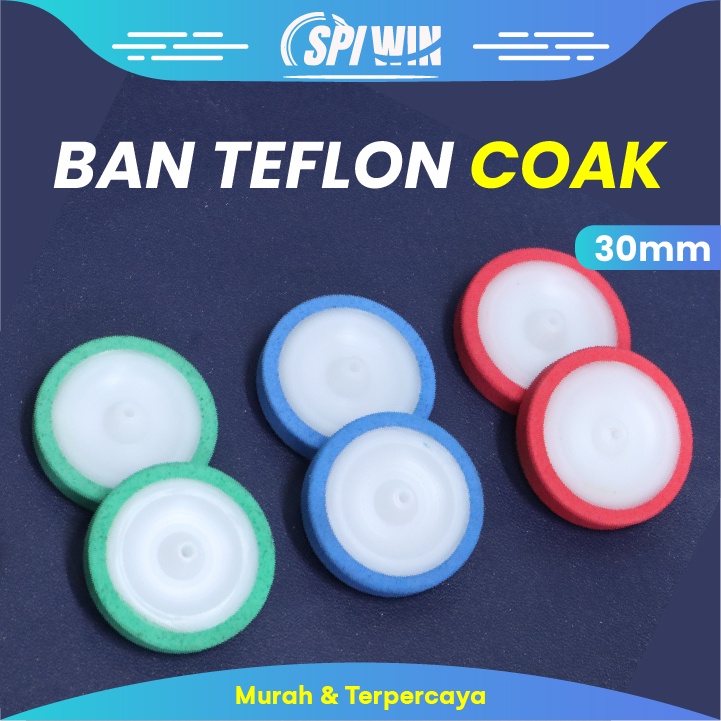 Jual Ban Tamiya Teflon 30mm 30 Busa Speed Nascar Velg Putih Coak Ringan ...