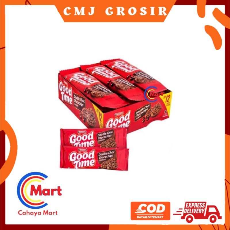 Jual [PACK] GOODTIME DOUBLE CHOCO 2000 PACK ISI 12 PCS | GOOD TIME ...