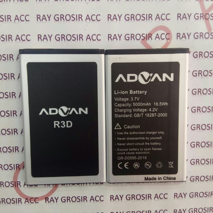 Jual Baterai Original Double Power ADVAN Vandroid R3D / Hammer R3D ...
