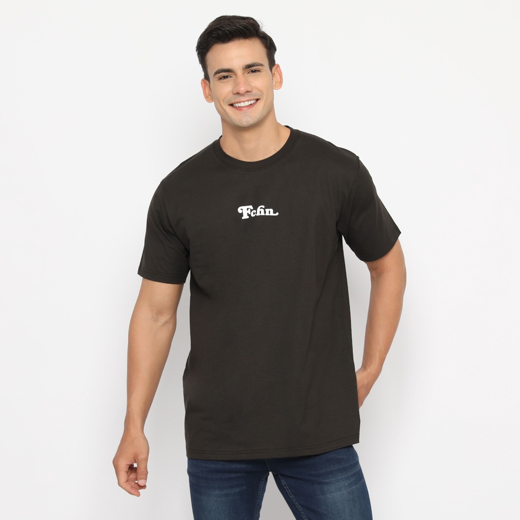 Jual FICHINO T-Shirt Basic Fchn Dark Brown | Shopee Indonesia