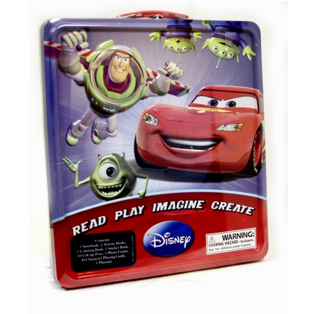 Jual Read Play Imagine Create Disney ( Tin Box ) | Shopee Indonesia