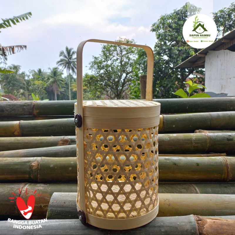 Jual RANTANG/TOPLES BAMBU ANYAMAN TARAWANGAN/HAMPERS RANTANG | Shopee ...