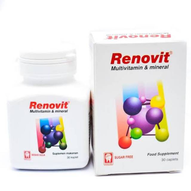 Jual RENOVIT MULTIVITAMIN 30 TABLET | Shopee Indonesia