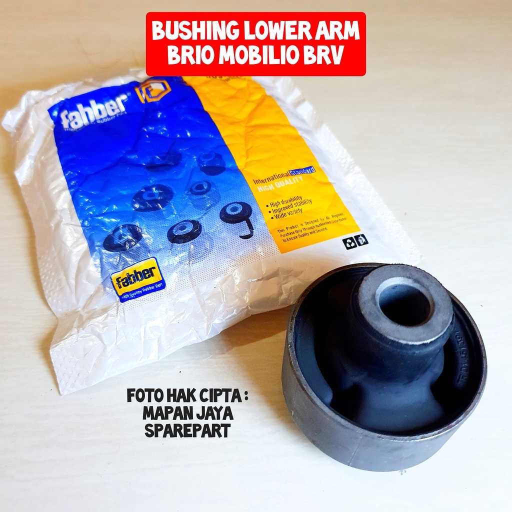 Jual FABBER BUSHING LOWER ARM MOBILIO / BRIO / BRV / JAZZ GK5 (BESAR
