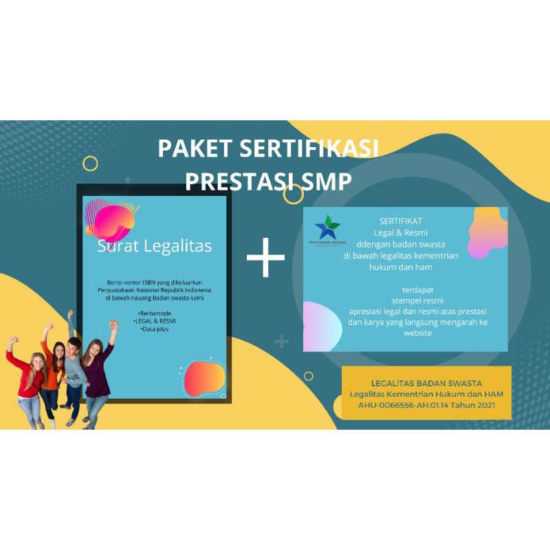 Jual Paket Sertifikasi Prestasi SMP / BACA DESKRIPSI ATAU GESER SLIDE ...