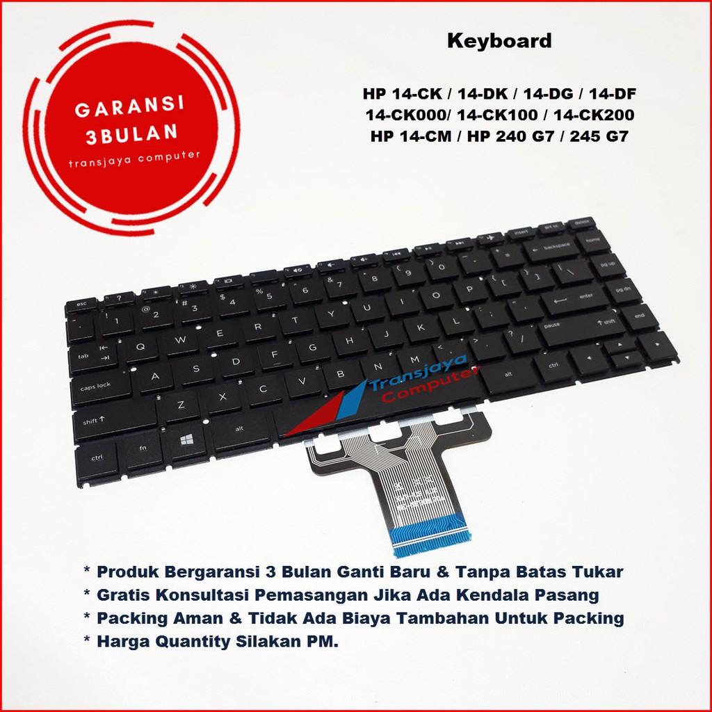 Tastiera USB Per HP 14-DK – Compatibile Con 14-DK0030CA, 14-DK1018CA, 14-DK1010CA, 14-DK0017CA