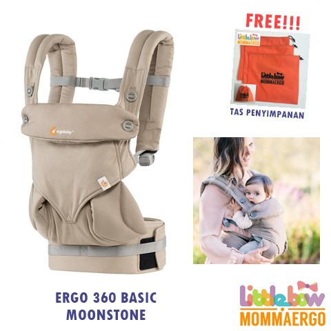 Jual GENDONGAN ERGOBABY 360 MOONSTONE FREE DUST BAG ERGO BABY Shopee Indonesia