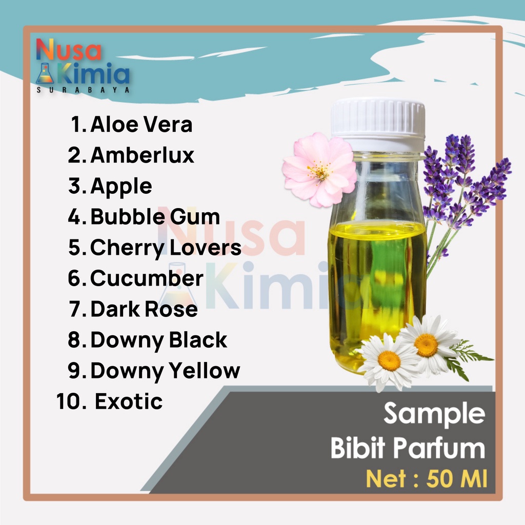 Jual Sample Bibit Parfum 50 ml | Shopee Indonesia