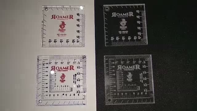 Jual Romer Geografis/ Roamer RBI/ Romer Grid UTM / Protaktor Navigasi ...