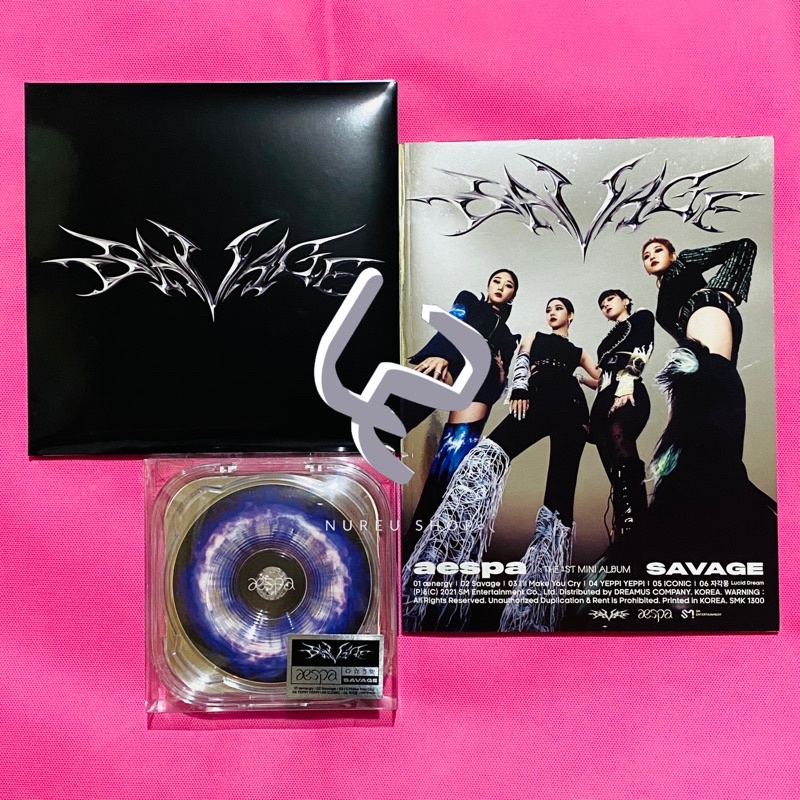 Jual AESPA - 1st Mini Album “SAVAGE” (Synk Dive / Hallucination Quest ...