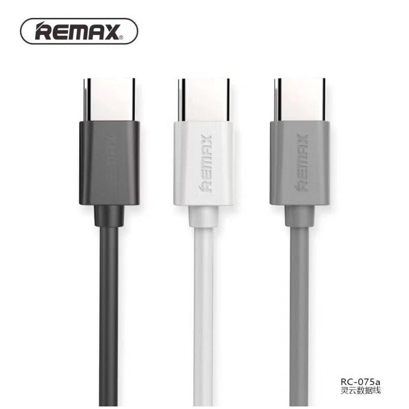 Jual Kabel Data Remax Rayen Fast Charger USB Type-C RC-075a | Shopee ...