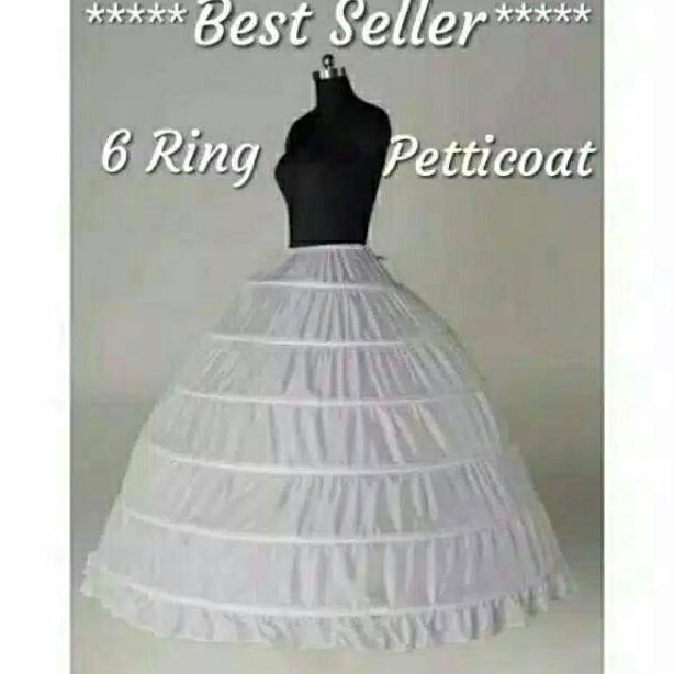 Jual Petticoat Ring 6 Gaun Gown Pengantin Wedding Dress Bridal ...