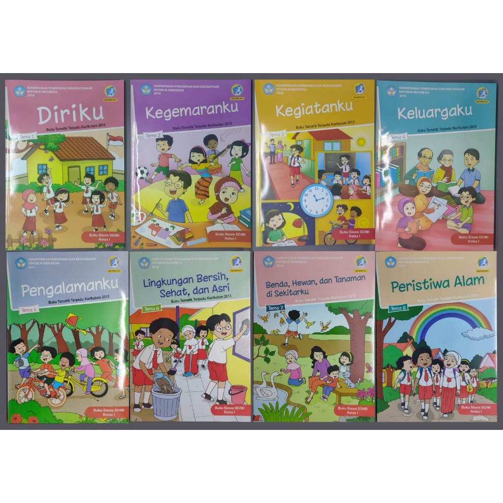 Jual Buku Siswa Tematik Sd Mi Kelas Tema S D Shopee Indonesia