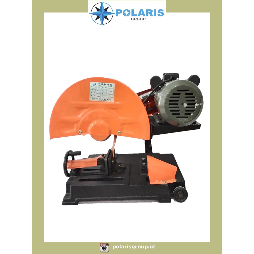 Jual CUTTING MACHINE 16 INCHI (CUT OFF) / MESIN POTONG BESI 4 HP 380V ...