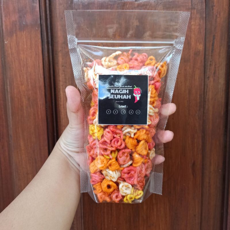 Jual Kerupuk Seblak Keong Pedas Shopee Indonesia